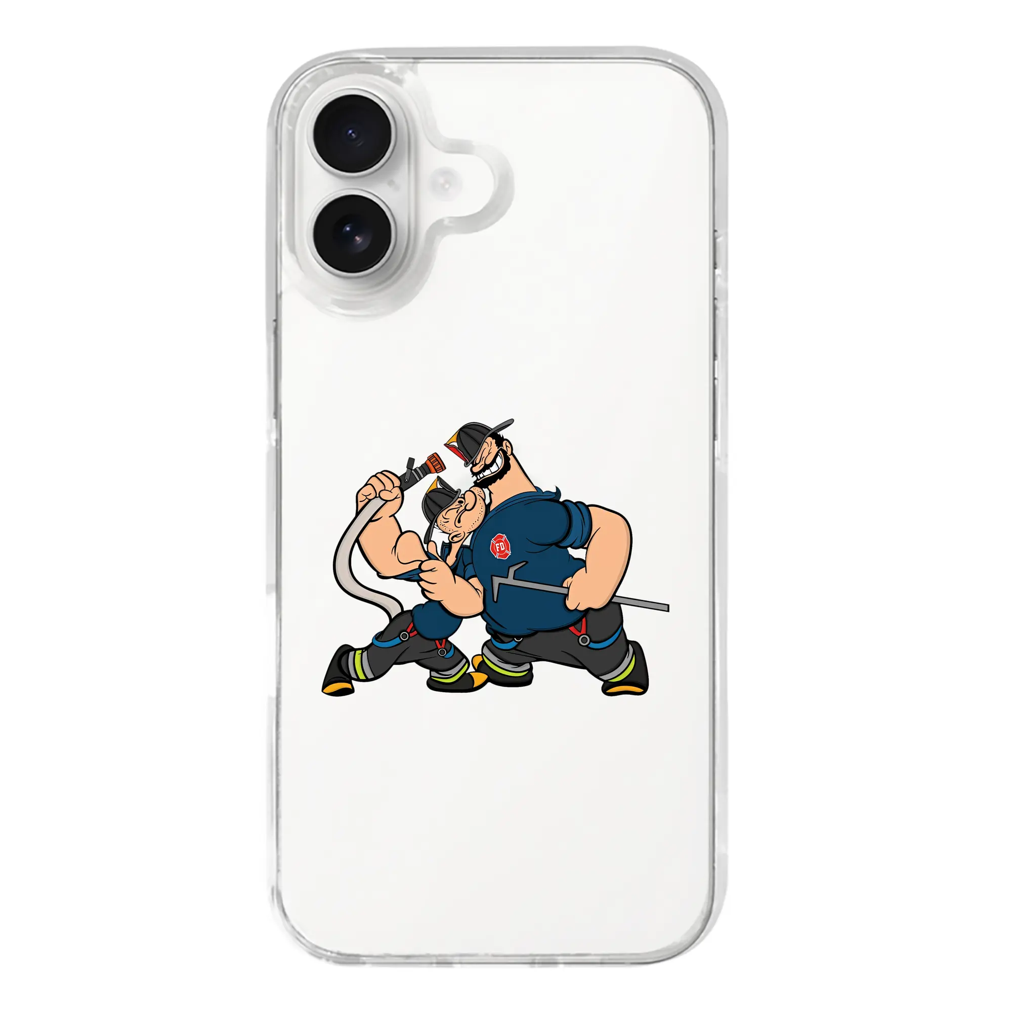 ポパイ グッズ ブルート - iPhone 17シリーズ 透明スマホケース – 薄型・耐衝撃・精密フィット保護カバー